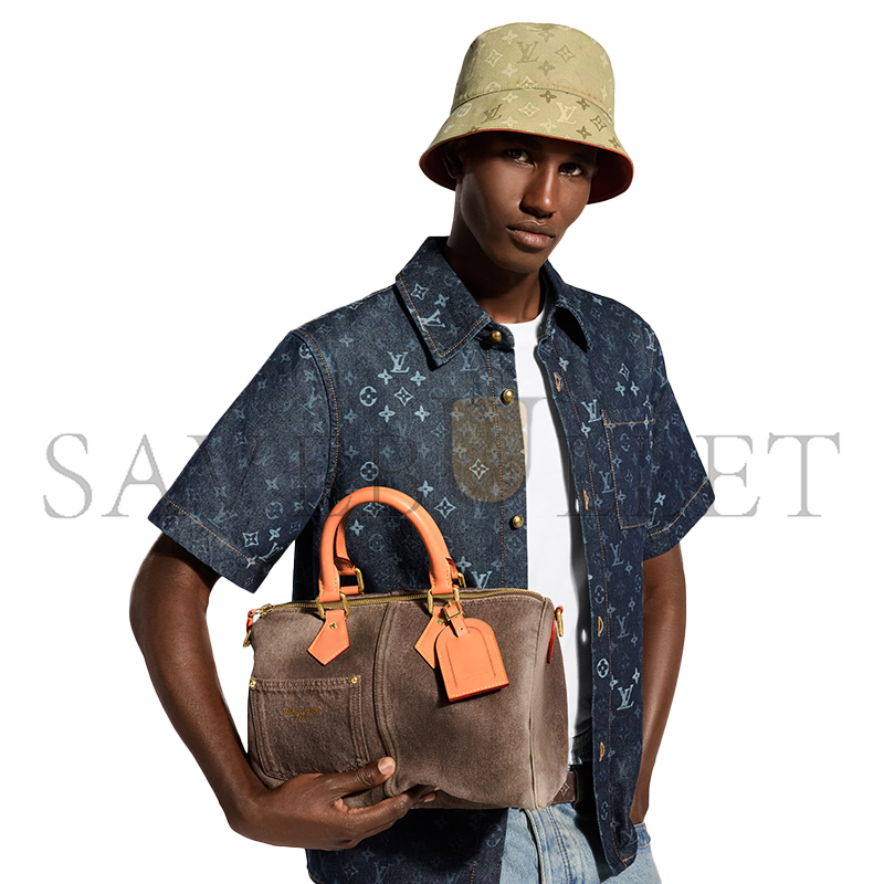 LOUIS VUITTON DENIM SPEEDY 30 BANDOULIÈRE M29170 (34*22*19cm)